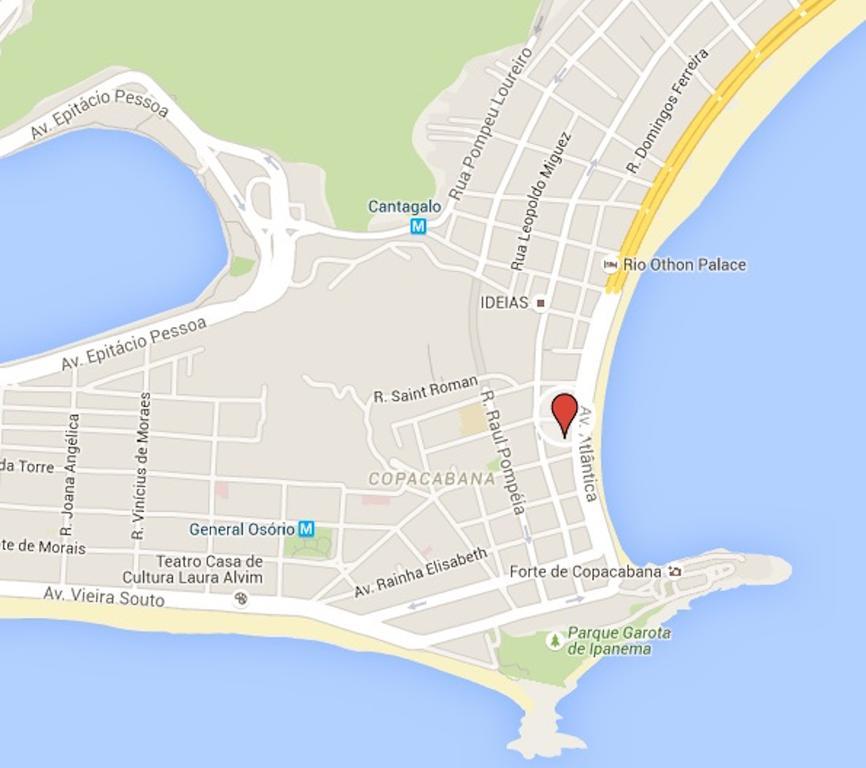 Apartamento Copacabana Río de Janeiro Habitación foto